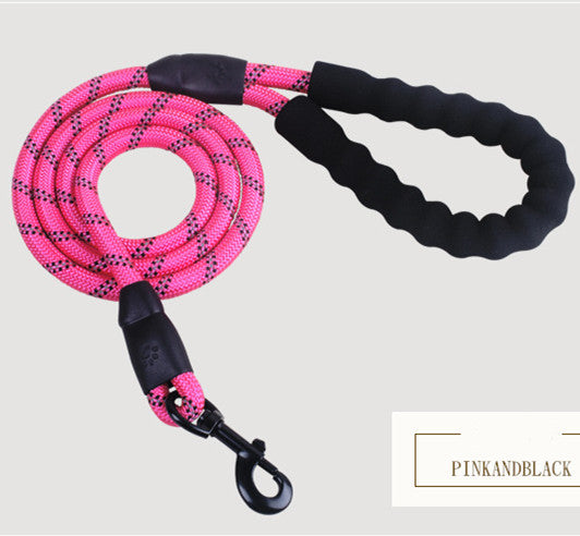 Reflective Nylon Dog Leash Rope