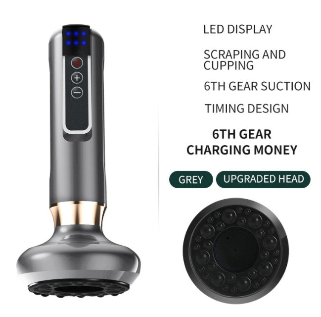 Electric Vacuum Cupping Anti-Cellulite Massager