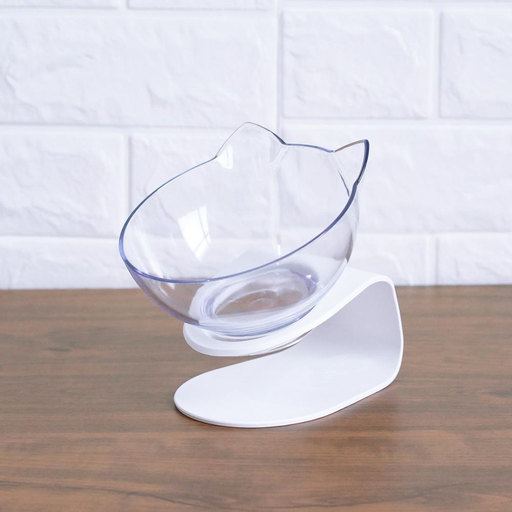 Inclined Transparent Cat Ear Bowl