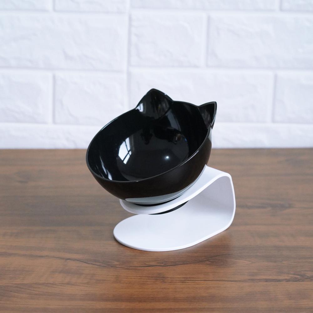 Inclined Transparent Cat Ear Bowl