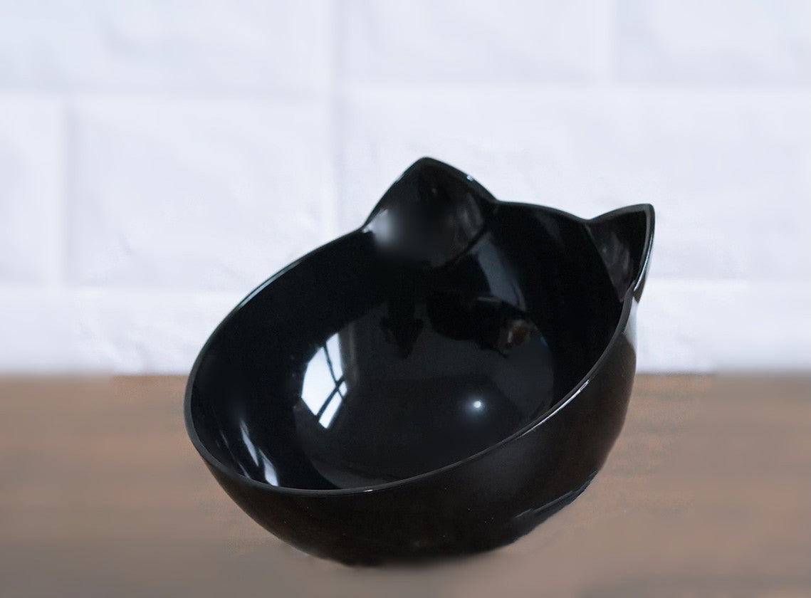 Inclined Transparent Cat Ear Bowl