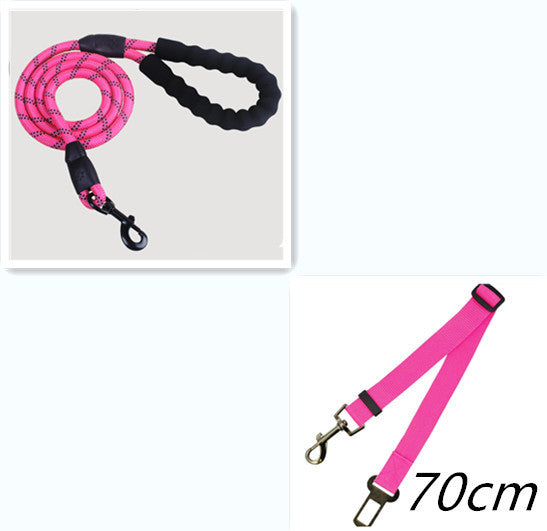 Reflective Nylon Dog Leash Rope