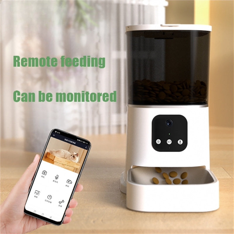 Smart Automatic Pet Feeder with WiFi