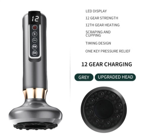 Electric Vacuum Cupping Anti-Cellulite Massager