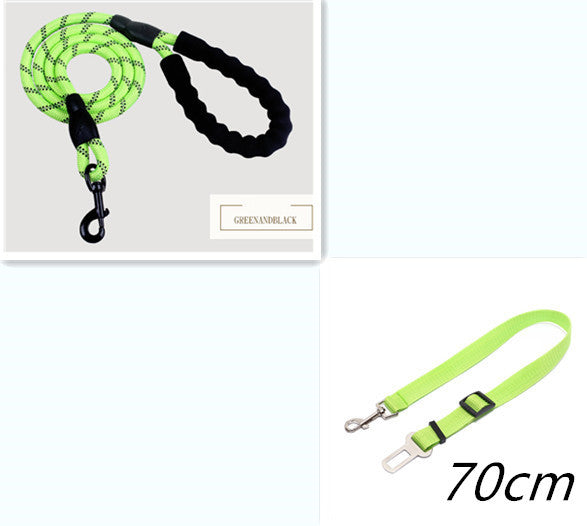 Reflective Nylon Dog Leash Rope