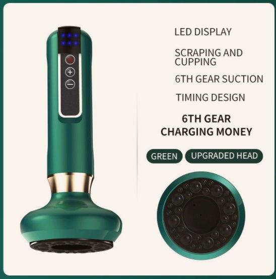 Electric Vacuum Cupping Anti-Cellulite Massager
