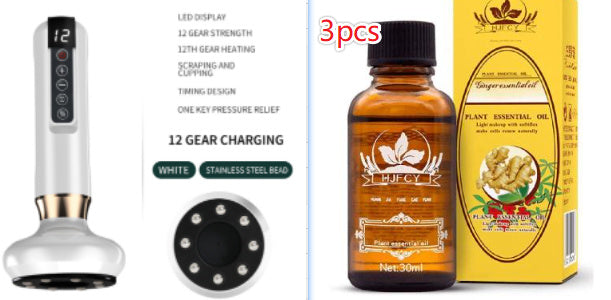 Electric Vacuum Cupping Anti-Cellulite Massager