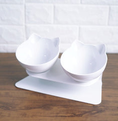 Inclined Transparent Cat Ear Bowl