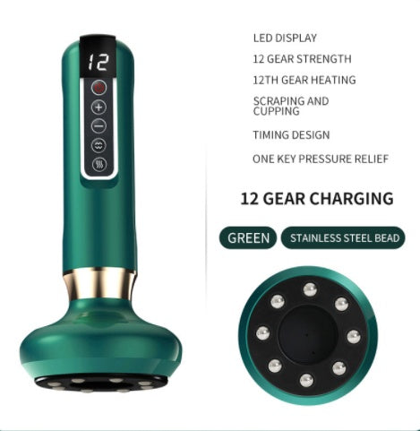 Electric Vacuum Cupping Anti-Cellulite Massager