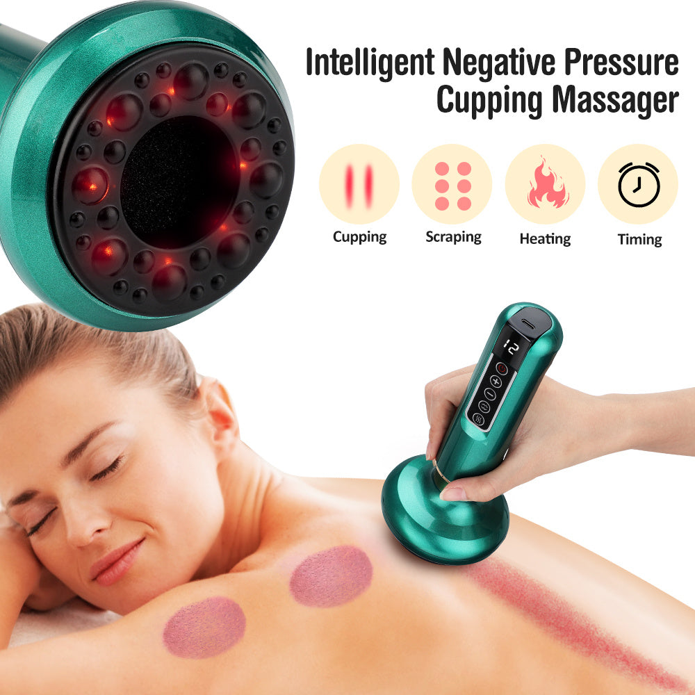 Electric Vacuum Cupping Anti-Cellulite Massager