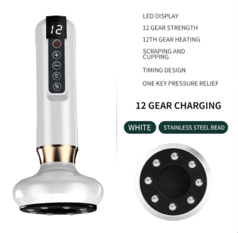 Electric Vacuum Cupping Anti-Cellulite Massager