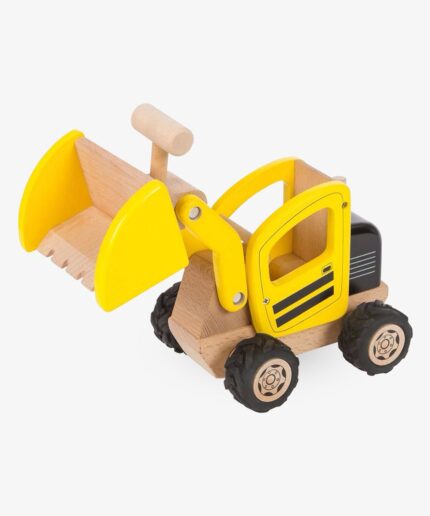 Eco-Friendly Wooden Excavator – Junior Builder Series